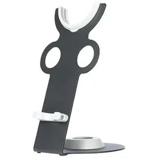 conecto Haartrockner-Halter kompatibel mit Dyson® Supersonic, Starke Magnetbefestigung, Silikonpolster, Kabelmanagement, schwarz