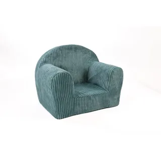 FORTISLINE Kindersessel Mini 40 x 33 x 39 cm Cord türkis