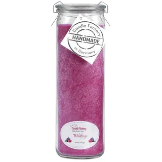 Candle Factory Big Jumbo Duftkerze Wildfeige 21 cm rot