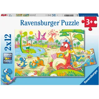 Ravensburger Puzzle Ravensburger Lieblingsdinos 2 X 12 Teile