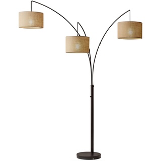 Stehlampe SALESFEVER "Oliver" Lampen Gr. Höhe: 220 cm, schwarz Bogenlampe Bogenlampen