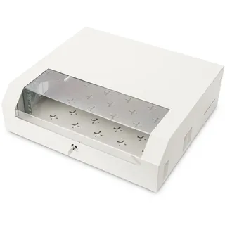 Digitus Wandgehäuse SOHO Slim 3HE rotierbar / 2HE fix 145x525x475mm grau