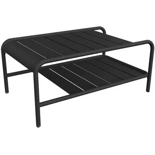 Fermob - Luxembourg niedriger Tisch, 90 x 55 cm, anthrazit