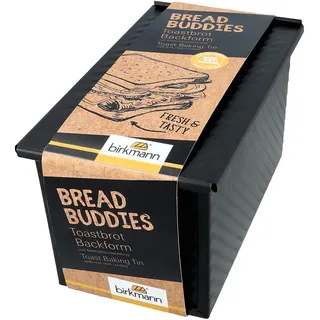 RBV Birkmann Toastbrotform Bread Buddies - schwarz
