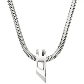 Diesel Kette D LOGO DX1672040 Silber/Edelstahl