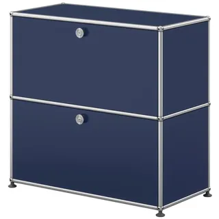 USM Haller Sideboard mit 2 Klapptüren Stahlblau