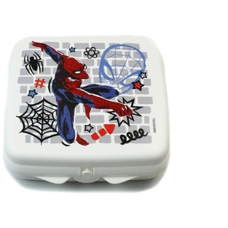 TUPPERWARE Lunchbox Sandwich-Box weiß "MARVEL Spiderman" Pausenbox