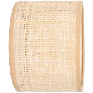 Vintage-rattan-lampenschirm 16x12 Cm – Handgewebt – E27/e14-fassung – Für Tischlampen Und Kronleuchter