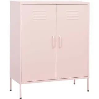 vidaXL Sideboard 80 x 101,5 x 35 cm Rosa