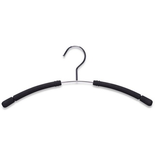 Zeller Present Kleiderbügel Kleiderbügel aus Metall, (Stück, 1-tlg), Garderobenbügel schwarz