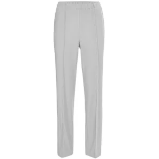 GOLDNER Rippenhose Schlupfhose Silbergrau 54