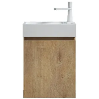 Mai & Mai Badmöbel-Set Gäste Wc Waschbeckenunterschrank Waschtisch mit Unterschrank P02