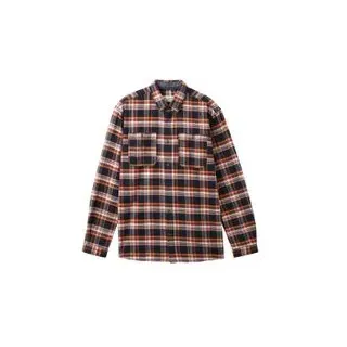 Tom Tailor Herren Langarm Hemd CHECKED Relaxed Fit Blau Colorful Check 32274 M