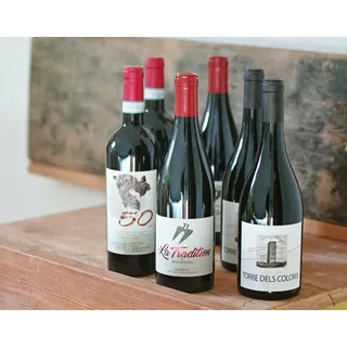 Grosse Momente  Exklusives Weinpaket 6 Flaschen, Bio Probierpakete