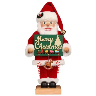 Christian Ulbricht Erzgebirge Nußknacker Frohe Weihnachten 49 cm