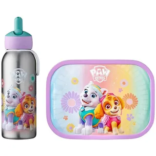 Mepal Brotdose + Thermoflasche Campus Lunchset 2-teilig aus und Paw Patrol Girls