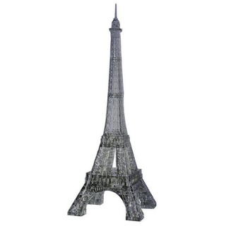 HCM KINZEL 3D-Puzzle HCM59131 - Crystal Puzzle: 3D Eiffelturm - Groß, 96..., 96 Puzzleteile bunt