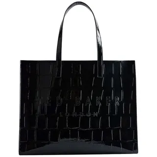 Ted Baker Shopper Allicon Croc Effect Extra Large Icon Bag schwarz