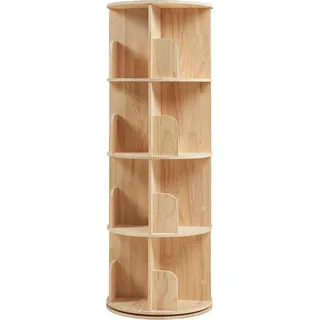 [en.casa] Kinderregal Chasek 125 x 44 cm Kiefer natur beige