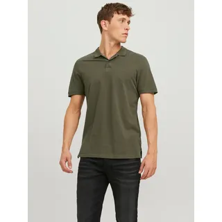JACK & JONES Poloshirt grün/olive night XXL