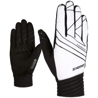 Ziener Erwachsene Langlauf/Nordic/Crosscountry-Handschuhe, Winddicht, Atmungsaktiv, Enganliegend UGO GTX INF Crosscountry, White, 5,5, 808271