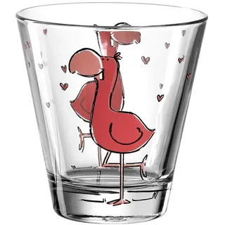 6er-Set Leonardo Wasserglas Bambini 215 ml Glas Bunt