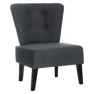 Paperflow Lounge-Sessel Brighton Polyester 41 x 41 x 41 cm Anthrazit