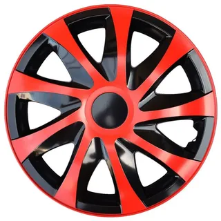 NRM Draco CS 16 Zoll 4 Stück Schwarz/Rot