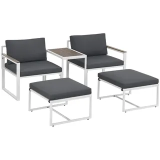 Juskys  Bari Set 5-tlg. grau