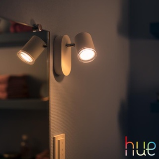 PHILIPS Hue White Ambiance Adore LED Spot/Wandleuchte mit Dimmer, 1-flg, 8719514340855,