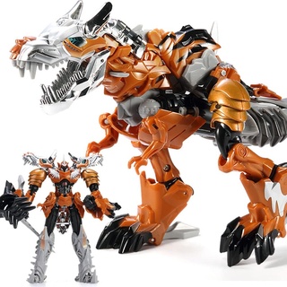 RESPAW Transformers-Spielzeug: Mobile T-Rex-Spielzeug-Actionpuppen, Transformers-Spielzeugroboter, Spielzeug for Kinder Ab 8 Jahren.Dinosaurierspielzeuge Sind 7,5 Zoll Groß.