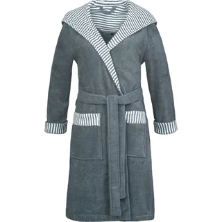 Esprit Bademantel Day grey steel S