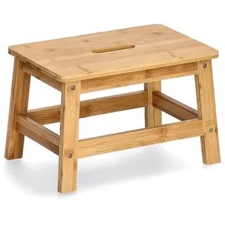 Zeller Fußbank Bambus 38,5 x 26 x 25 cm Natur