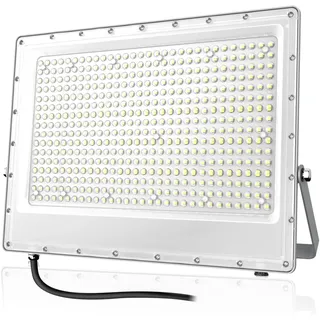 Tayire LED Strahler Außen 400W, 40000LM Superhell LED Fluter, 6000K Kaltweiß Scheinwerfer IP65 Wasserdicht Flutlicht Aussenstrahler für Garten, Terrassen, Garage, Werkstatt, Sportplatz