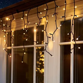 Sirius Home Tech-Line, Leichte Dekorationskette, Schwarz, Ambiente, Schwarz, 100 Glühbirne(n), LED - Schwarz