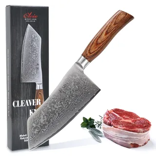 Wakoli EDIB Pro Chinesisches Kochmesser 17 cm Silber