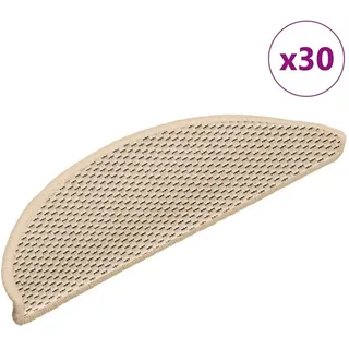 vidaXL Stufenmatte 56 x 17 cm Beige