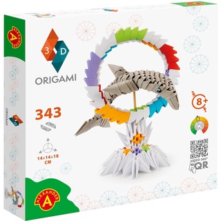 Selecta Spielzeug ORIGAMI 3D - Delphin, 343St. (343 Teile)