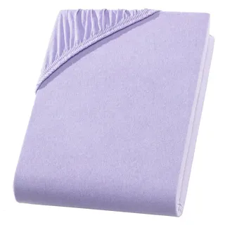 Carpe Sonno Spannbettlaken Jersey 200 x 200 cm Flieder