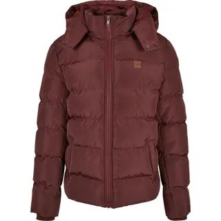 URBAN CLASSICS Hooded Puffer Jacke Bordeaux 2XL