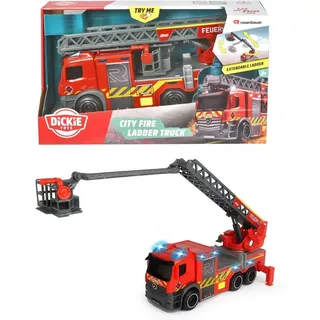 DICKIE TOYS 203714023 Feuerwehr Drehleiter