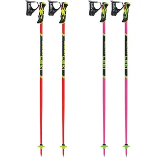 Leki Rennskistock WCR Lite SL 3D Bright Red/Black/Neon Yellow 100