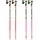 Rennskistock Bright Red/Black/Neon Yellow 100