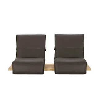 KOINOR Einzelsofa  EDIT 2 ¦ braun ¦ Maße (cm): B: 240 H: 112 T: 158.0