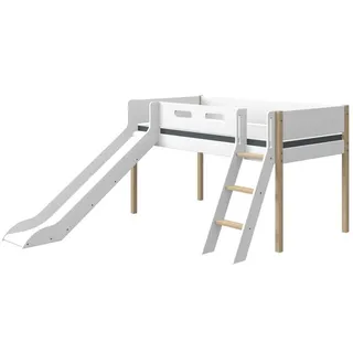 Flexa Spielbett Nor 90 x 200 cm Lack Weiß