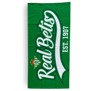 Real Betis | grünes Kinderhandtuch, 150 x 75 cm