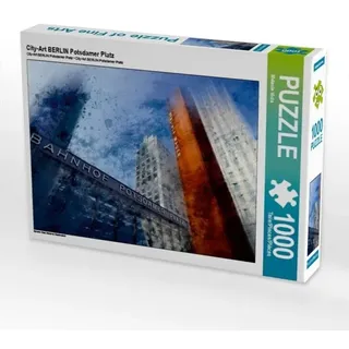 CALVENDO Puzzle City-Art BERLIN Potsdamer Platz 1000 Teile Lege-Größe 64x48cm Foto-Puzzle für glückliche Stunden