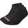 Socken 3 Paare Schwarz 35-38