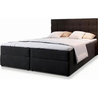 masseno GLOS 160 x 200 cm H2 Schwarz