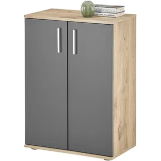 HBZ BC-Drift-2 60 x 84 x 35 cm Braun / Grau